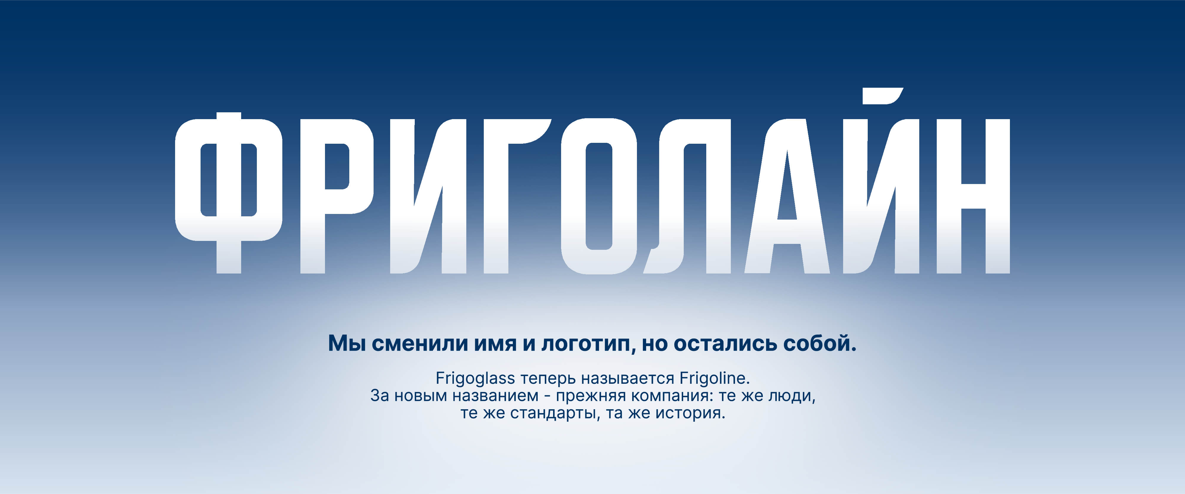 Баннер фриголайн