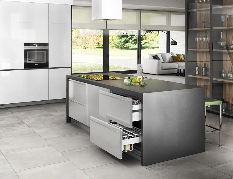 Drawer fridge SS